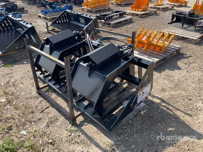 GIYI 72 in Skeleton Skid Steer Grapple (Unused)