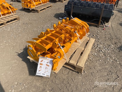 Quantity of (8) VICSEC Excavator Attachments - Fits Cat 301 (Unused)