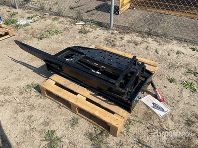 GIYI 60 in Skid Steer Forks (Unused)