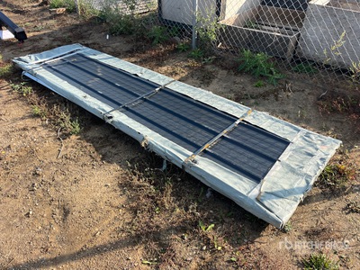Quantity of (50) SKLP 12 ft Steel Siding (Unused)