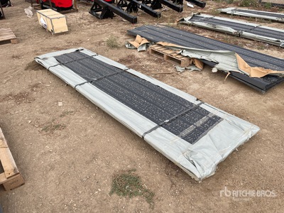 Quantity of (50) SKLP 12 ft Steel Siding (Unused)