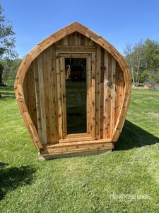 8 ft x 6 ft x 7 ft Cedar Alpine Sauna