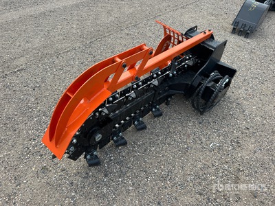 2025 GIYI GY-X39F 39 in Mini Skid Steer Trencher (Unused)