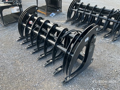 2025 GIYI GYCLG72C 72 in Log Skid Steer Grapple (Unused)