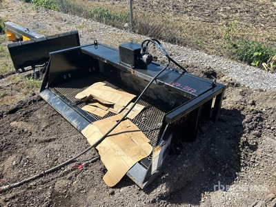 2025 GIYI GY-VB59 59 in Vibration Skid Steer Bucket (Unused)