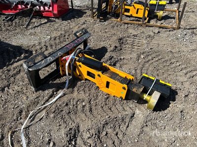 2025 GIYI GY-D680 9 in Skid Steer Post Driver (Unused)