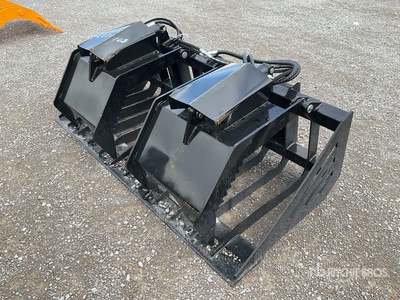 2025 GIYI GY-HWG72C 72 in Skeleton Skid Steer Grapple (Unused)