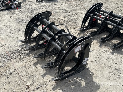 2025 GIYI GY-MCLG60 42 in Log Skid Steer Grapple (Unused)