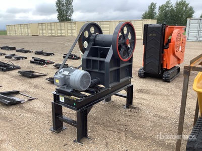 2025 SKLP SK-ESC220 Skid Mounted Electric Stone Crusher (Unused)