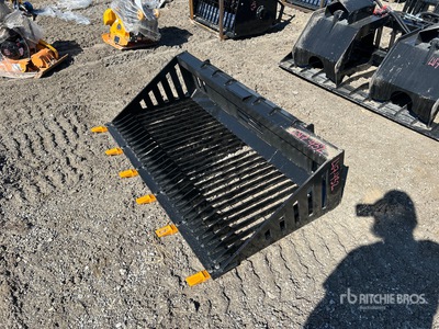 2025 GIYI GY-RB66 66 in Rock Skid Steer Bucket (Unused)