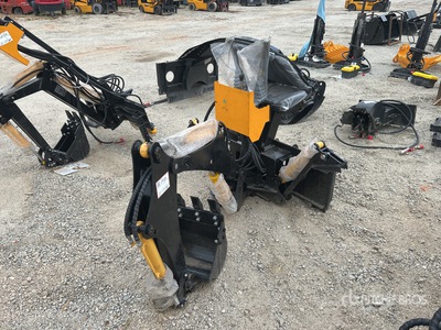 2025 GIYI GY-BD98 12 in Skid Steer Backhoe (Unused)