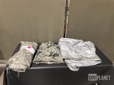 (39) Poncho Liners, (44) Stuff Sacks, (18) Bivy Covers & Assorted Items