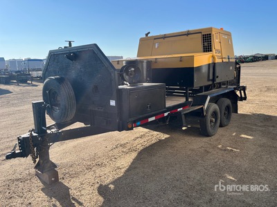 1997 PJ/SWS T/A Sand Blaster Trailer Flatbed Trailer