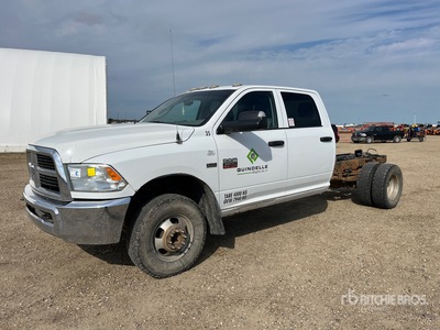 2012 Ram 3500 4x4 Crew Cab Cab and Chassis