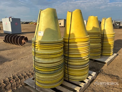 Quantity of (50) 8 in Pipe Cones