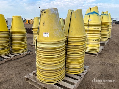 Quantity of (50) 8 in Pipe Cones