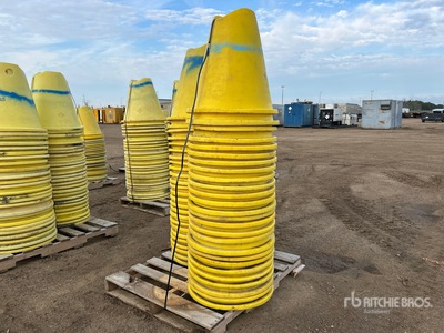 Quantity of (50) 8 in Pipe Cones