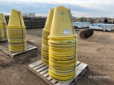 Quantity of (50) 12 in Pipe Cones