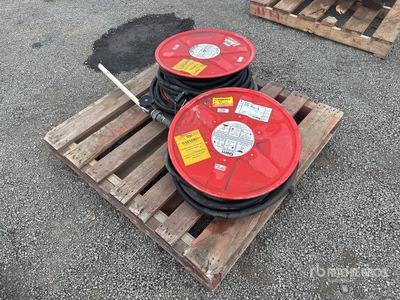 Quantity of (2) Fire Reels Divers - Industriel