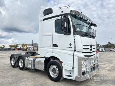 2021 Mercedes Benz Actros 2658 6x4 Tracteur Routier Couchette