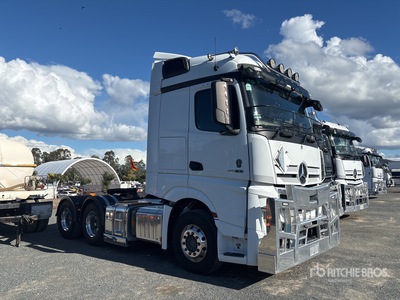 2021 Mercedes Benz Actros 2663 6x4 Ciągnik siodłowy T/A z kabiną sypialną