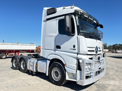 2021 Mercedes Benz Actros 2663 6x4 T/A Sleeper Truck Tractor
