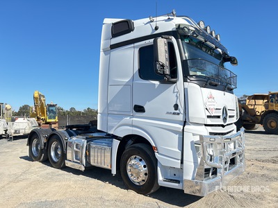 2021 Mercedes Benz Actros 2663 6x4 Ciągnik siodłowy T/A z kabiną sypialną