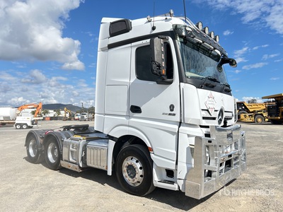 2021 Mercedes Benz Actros 2663 6x4 Ciągnik siodłowy T/A z kabiną sypialną
