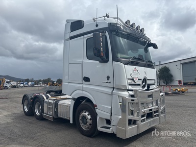 2021 Mercedes Benz Actros 2663 6x4 Ciągnik siodłowy T/A z kabiną sypialną