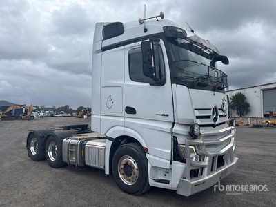 2021 Mercedes Benz Actros 2663 6x4 Ciągnik siodłowy T/A z kabiną sypialną