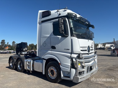 2021 Mercedes Benz Actros 2663 6x4 T/A Sleeper Truck Tractor