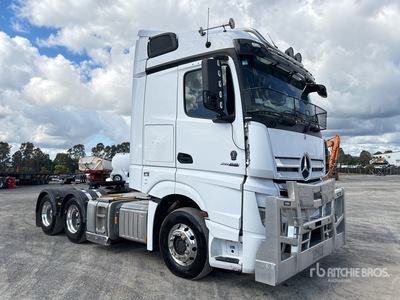 2021 Mercedes Benz Actros 2658 6x4 Ciągnik siodłowy T/A z kabiną sypialną