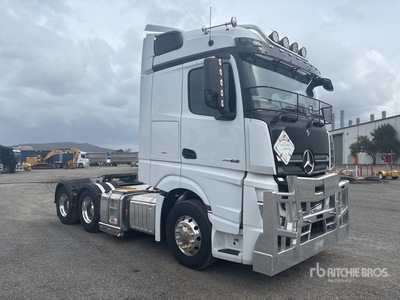 2021 Mercedes Benz Actros 2663 6x4 Ciągnik siodłowy T/A z kabiną sypialną
