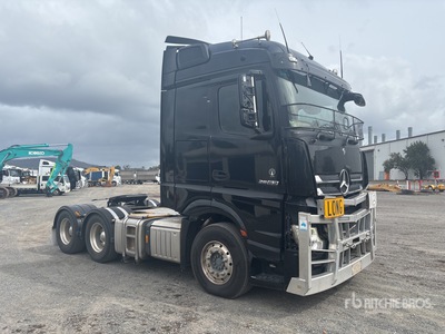 2021 Mercedes Benz Actros 2663 6x4 Ciągnik siodłowy T/A z kabiną sypialną