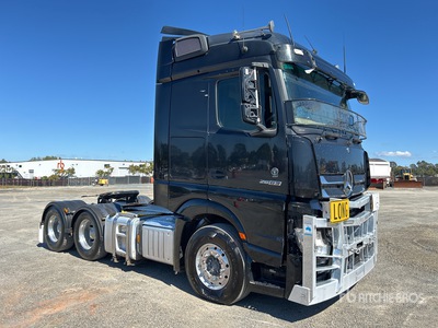 2021 Mercedes Benz Actros 2663 6x4 T/A Sleeper Truck Tractor