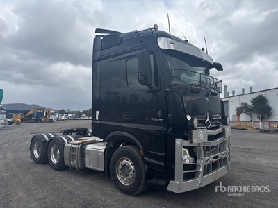2021 Mercedes Benz Actros 2663 6x4 Ciągnik siodłowy T/A z kabiną sypialną