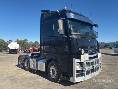 2021 Mercedes Benz Actros 2663 6x4 T/A Sleeper Truck Tractor
