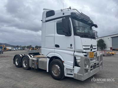 2021 Mercedes Benz Actros 2663 6x4 Ciągnik siodłowy T/A z kabiną sypialną