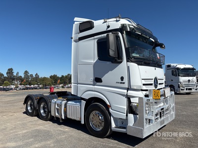 2021 Mercedes Benz Actros 2663 6x4 Cabeza Tractora Cabina Dormitorio
