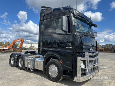 2021 Mercedes Benz Actros 2663 6x4 Tracteur Routier Couchette