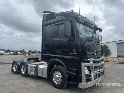 2021 Mercedes Benz Actros 2663 6x4 Ciągnik siodłowy T/A z kabiną sypialną