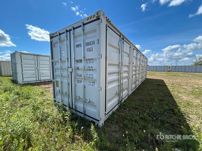 2025 40 ft High Cube Multi-Door Conteneur de stockage