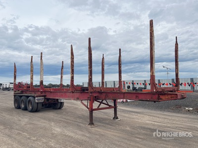 Custom Built 12.2 m Tri/A Log Trailer