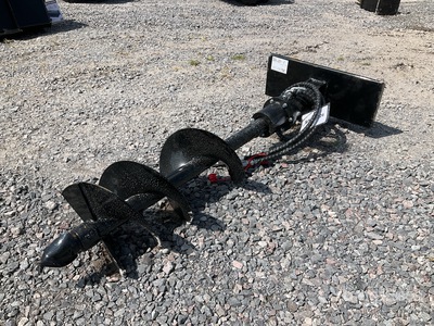 2025 GIYI 12 in Mini Gusano para Minicargador (Sin Usar) / Skid Steer Auger (Unused)