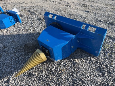 2025 GIYI LS43 12 in Partidor de Troncos para Minicargador (Sin Usar) / Skid Steer Wood Splitter (Unused)