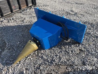 2025 GIYI LS43 12 in Partidor de Troncos para Minicargador (Sin Usar) / Skid Steer Wood Splitter (Unused)