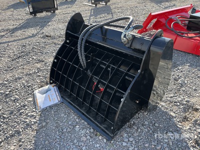 2025 GIYI JBD 32 in Mini Cucharon Mezclador para Minicargador (Sin Usar) / Skid Steer Concrete Mixer (Unused)