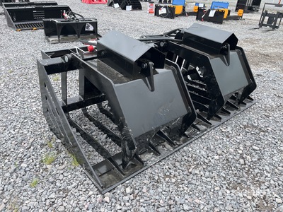 2025 GIYI HWG72 72 in Cucharon Hueco con Grapa (Sin Usar) / スキッドステア用グラップルバケット (Unused)