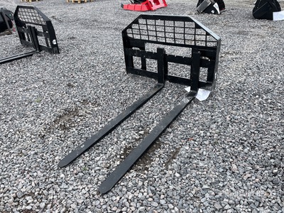 2025 GIYI DHC 59 in Horquillas para Minicargador (Sin Usar) / Skid Steer Forks (Unused)