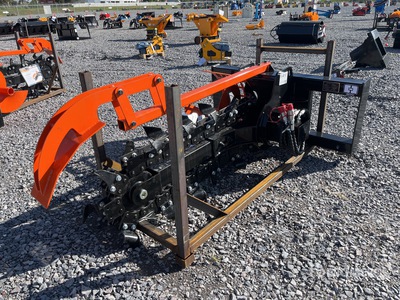 2025 GIYI D39 8 in Zanjadora para Minicargador (Sin Usar) / Skid Steer Trencher (Unused)